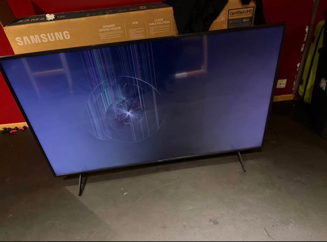 Tv sony 65 pouces écran cassé, Enlèvement, Comme neuf, Sony