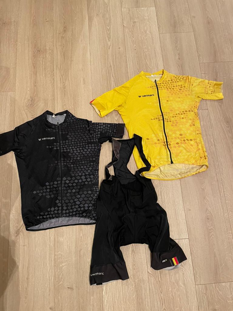 Vermarc wielerkledij, Ophalen, Gebruikt