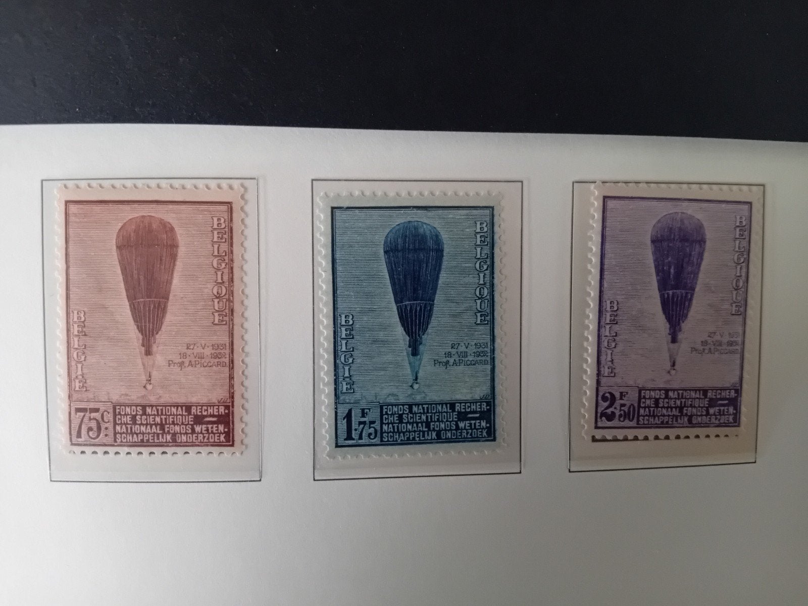 België postzegels nr 353/355** lot 42P, Verzenden, Postfris