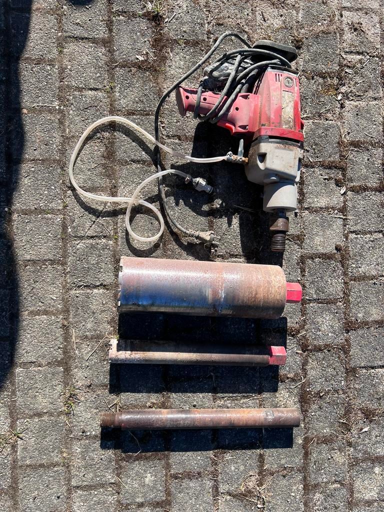 Carotteuse avec accessoires, Enlèvement, Utilisé