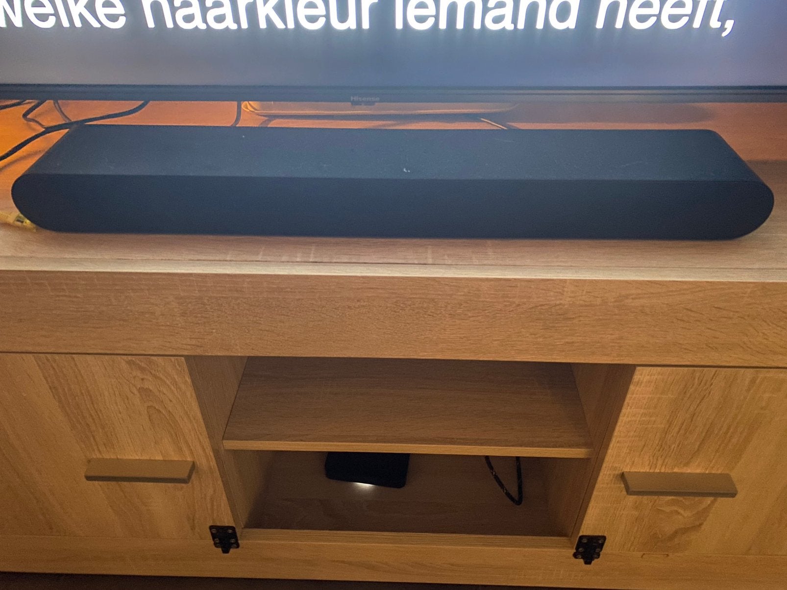 Samsung soundbar, Audio, Tv en Foto, Ophalen, Zo goed als nieuw