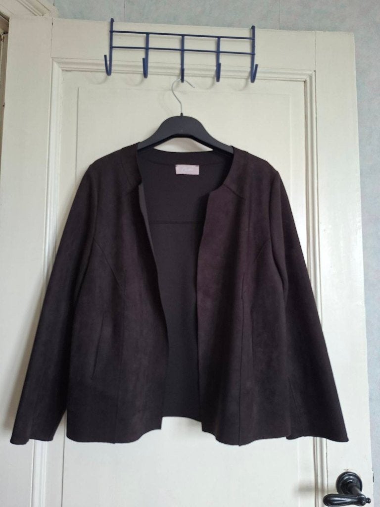 Veste neuve - Taille 42, Kleding | Dames, Jassen | Zomer, Ophalen, Cassis, Zwart, Maat 42/44 (L)