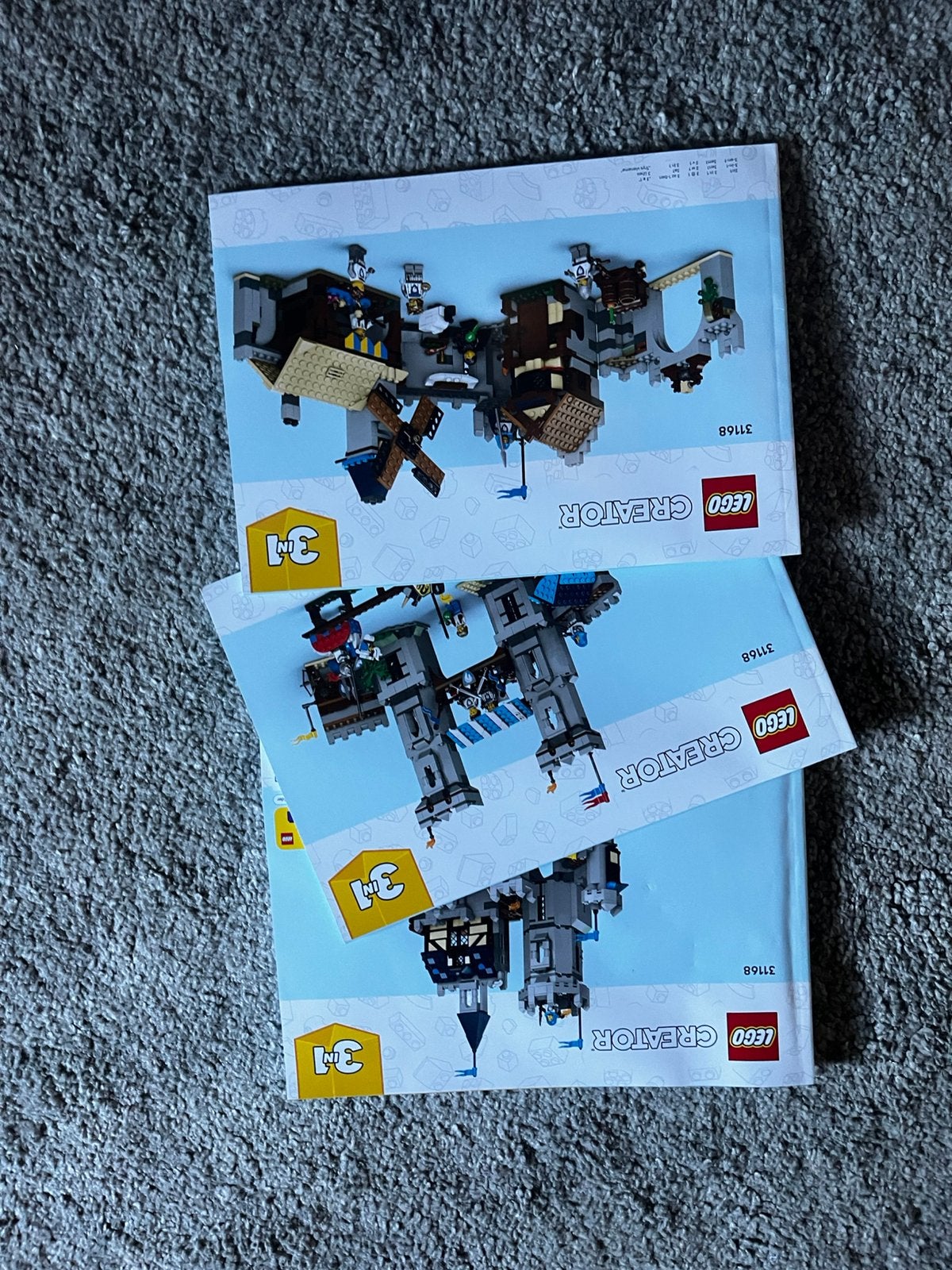 LEGO Creator 3in1 Middeleeuws kasteel met ridders te paard, Kinderen en Baby's, Speelgoed | Duplo en Lego, Ophalen, Zo goed als nieuw