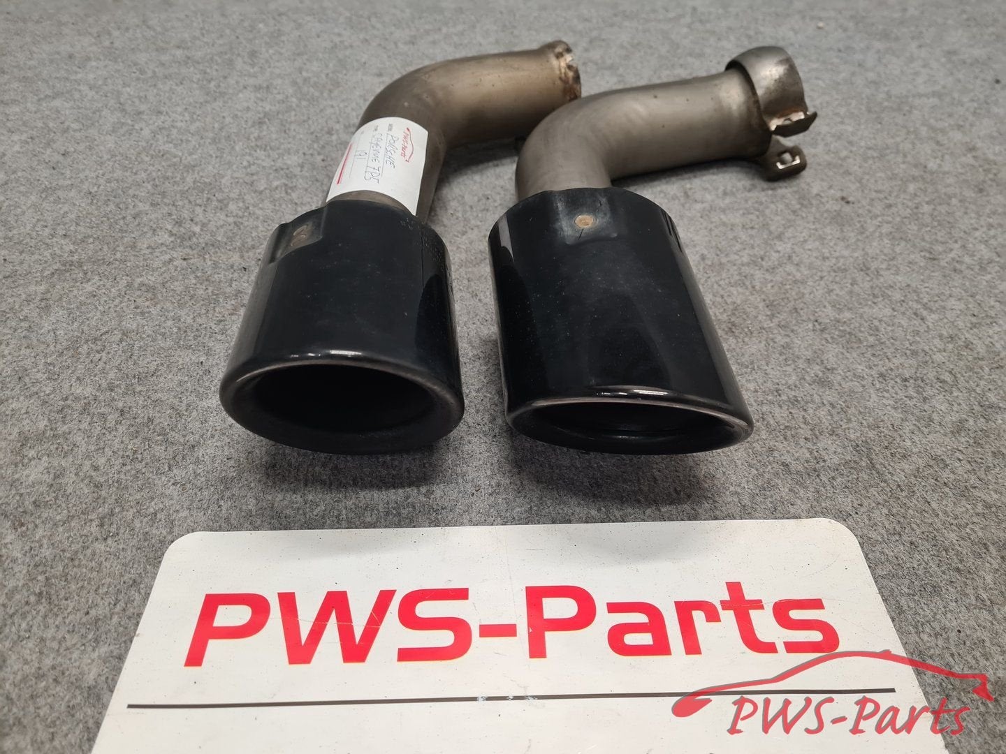 PORSCHE CAYENNE 7P5 EINDPIJP LINKS ORIGINEEL, -, Porsche, Utilisé, -