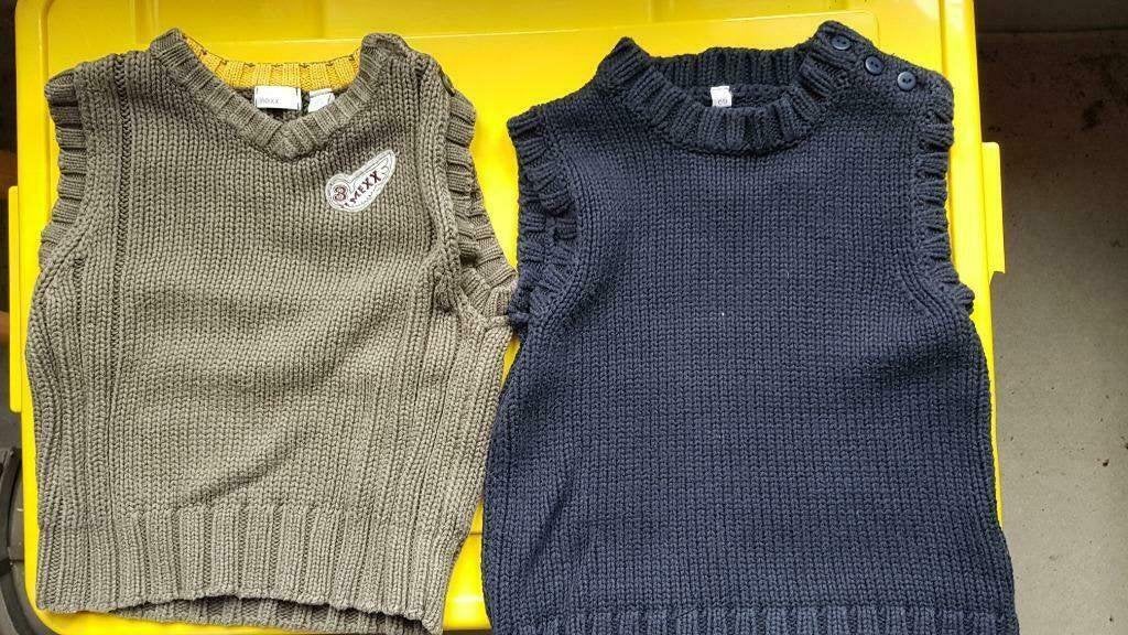 groene en blauwe debardeur maat 86, Kinderen en Baby's, Mexx, Gebruikt, Truitje of Vestje, Ophalen of Verzenden