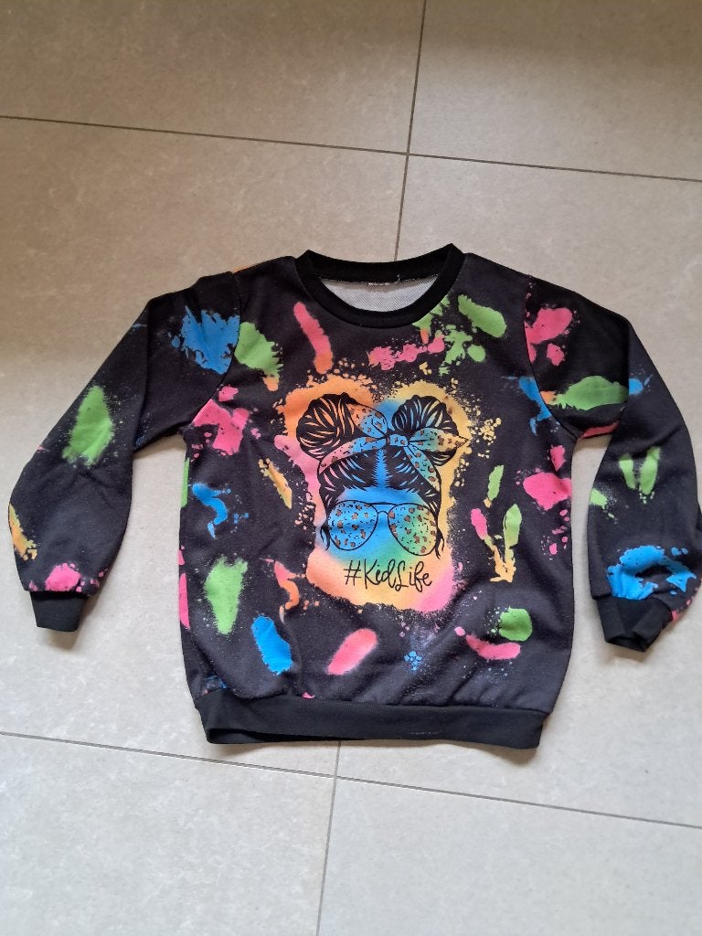 Kleurrijke sweater 8 jaar, Enfants & Bébés, Vêtements enfant | Autre, Enlèvement ou Envoi, Comme neuf, Onbekend, Fille