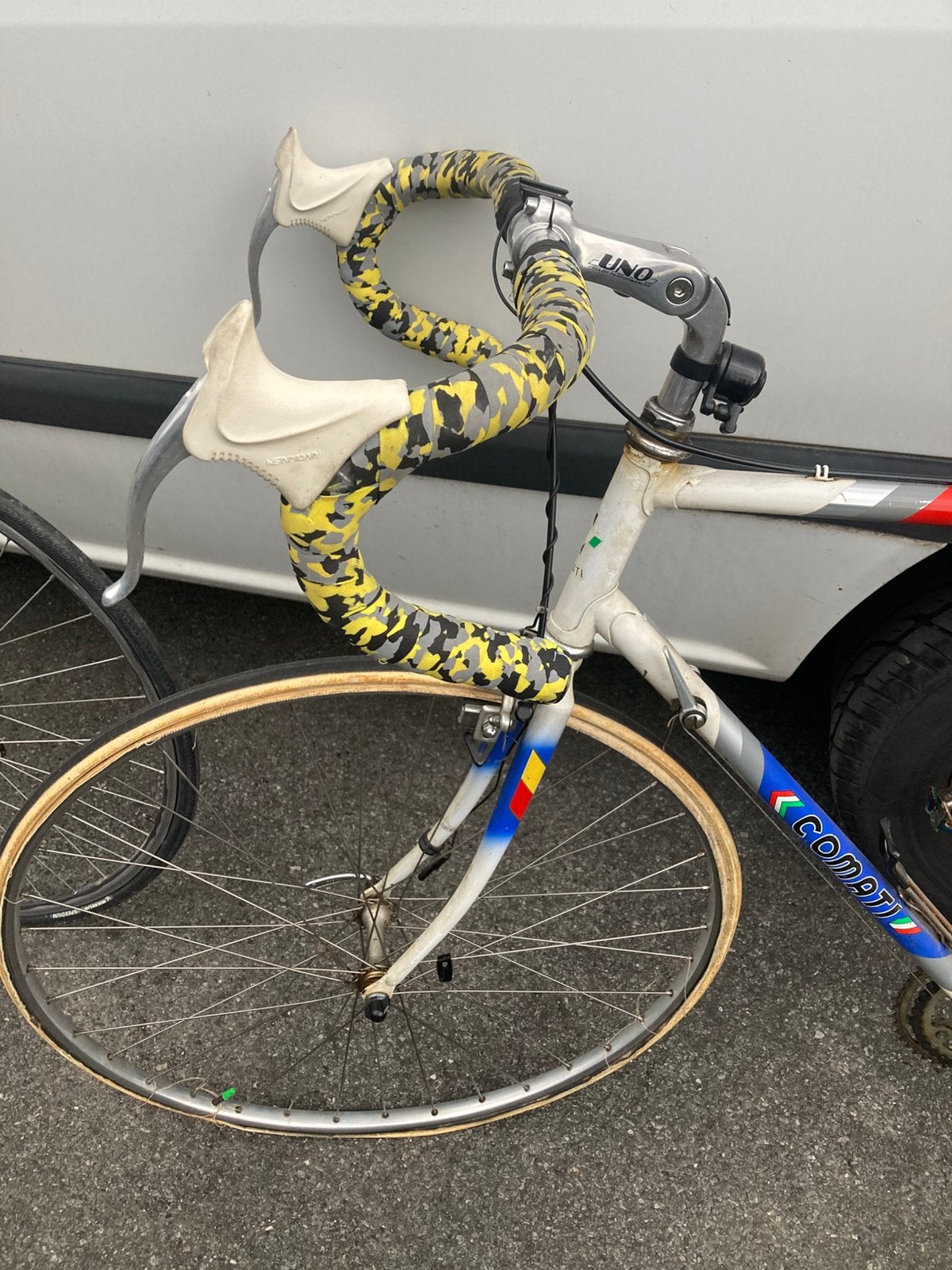 Comati racefiets retro stalen kader., 10 à 15 vitesses, Frein sur jante, Acier, Enlèvement