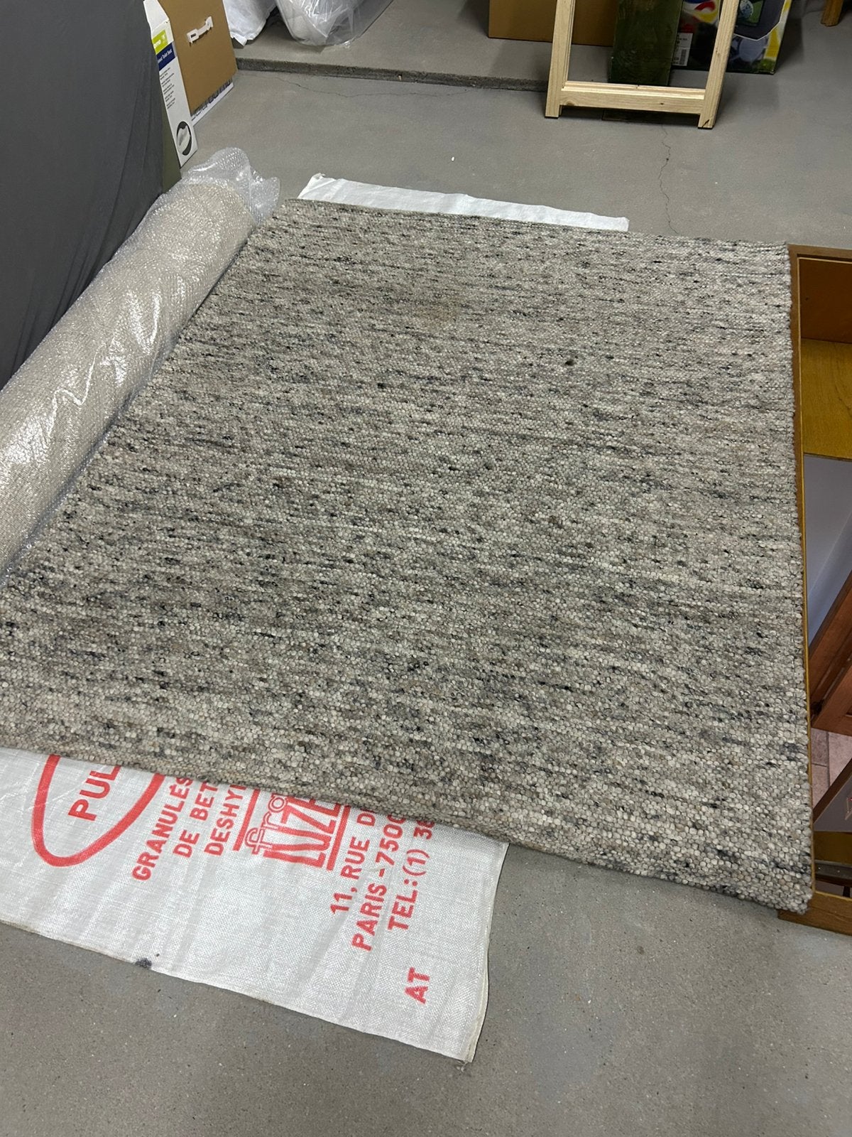 Tapis 160x200 cm, Maison & Meubles, 150 à 200 cm, Gris, 150 à 200 cm, Enlèvement