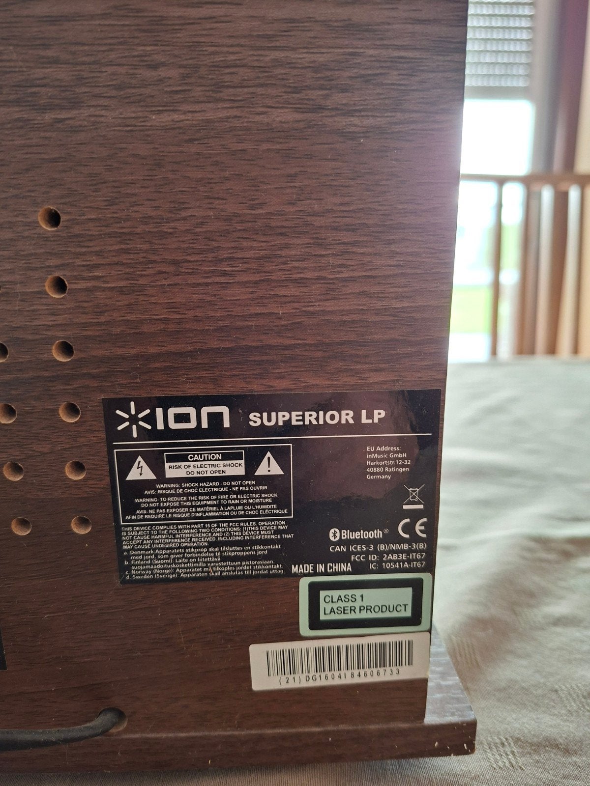 Platenspeler met cd,cassette en radio., Zo goed als nieuw, USB-aansluiting, Platenspeler, Ophalen