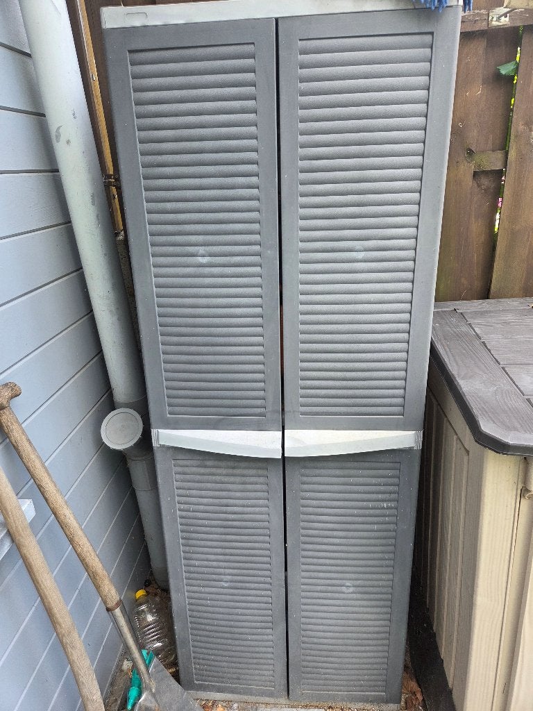 pvc opbergkast, Huis en Inrichting, Kasten | Stellingkasten, Ophalen, Gebruikt