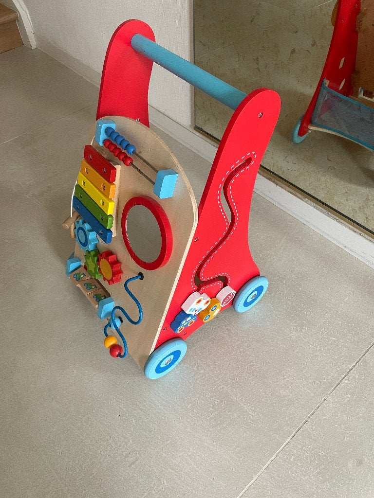 looprek baby, Ophalen, Zo goed als nieuw, Rij- of Hobbelspeelgoed