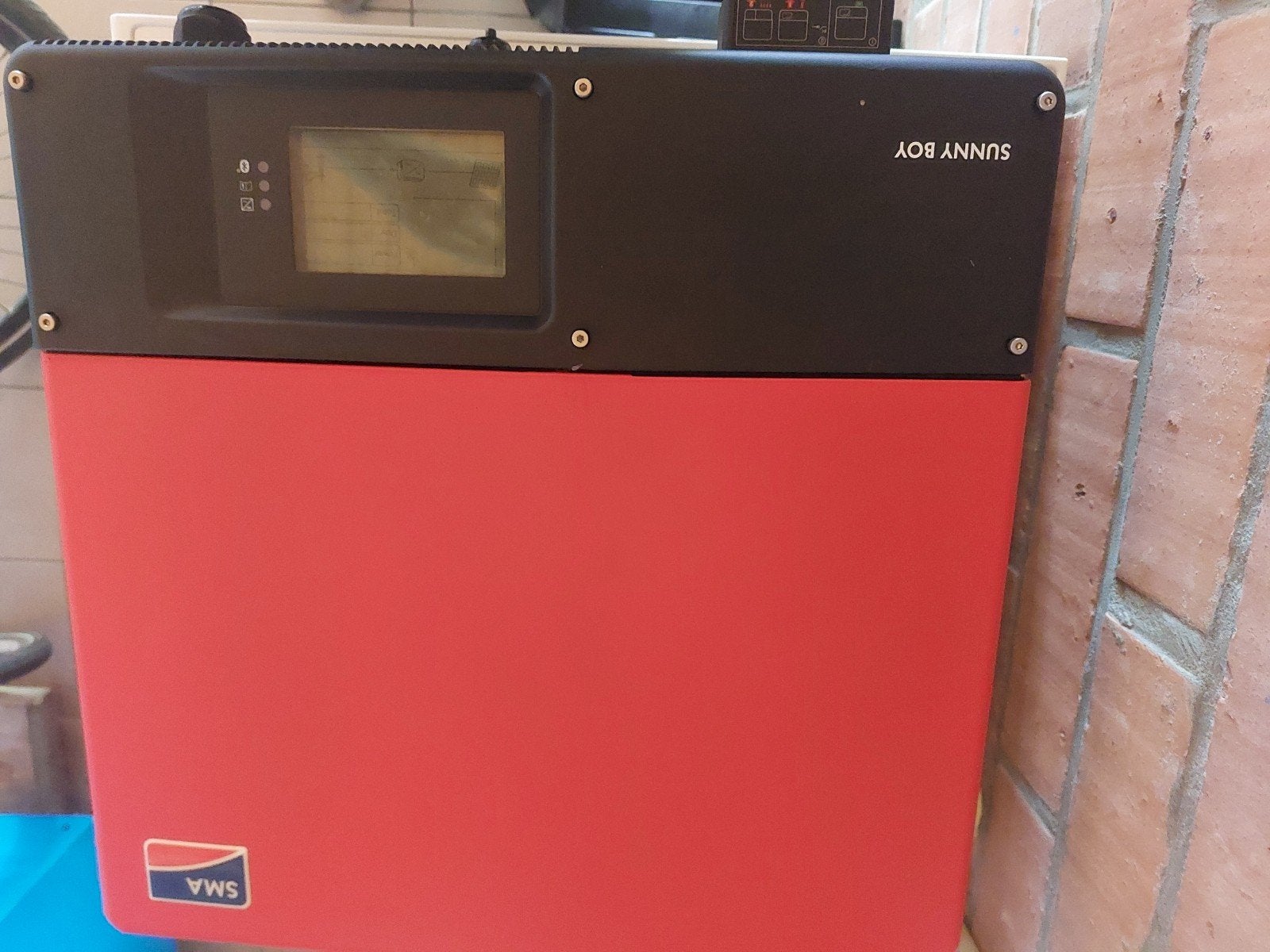 Omvormer zonnepanelen SMA te koop, Doe-het-zelf en Bouw, Ophalen, Gebruikt