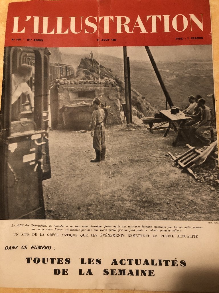 L'illustration n5241 (1943), Enlèvement ou Envoi, Utilisé, Journal