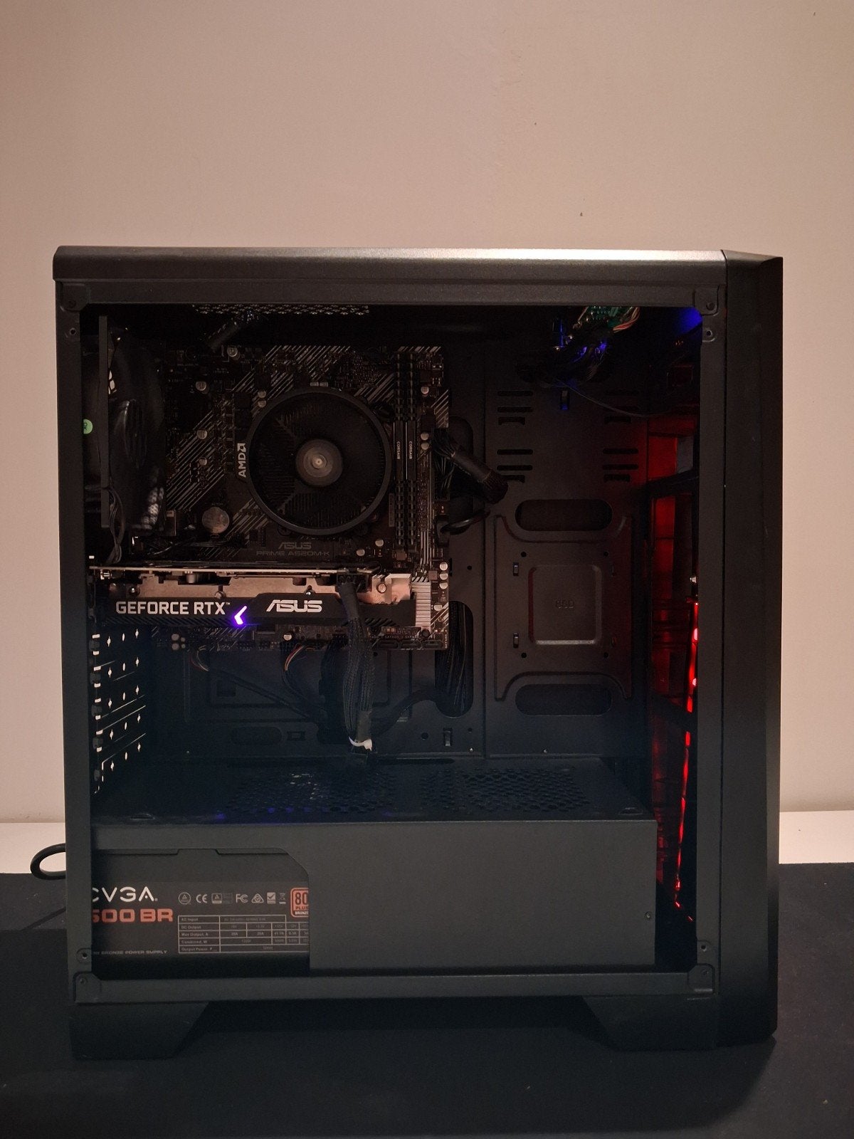 PC de jeu puissant | Ryzen 5, RTX 3060, 32 Go de RAM, 500 Go, 32 GB, Custom Build, Gaming, SSD