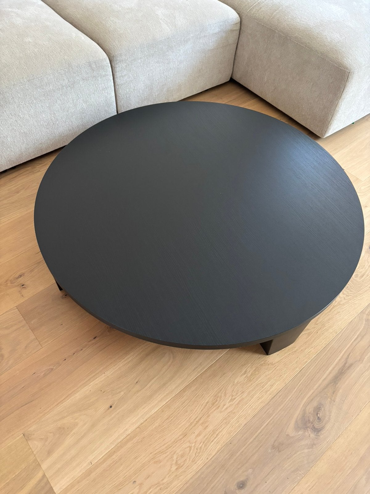 Zwarte salontafel, Maison & Meubles, Tables | Tables de salon, Enlèvement, Comme neuf