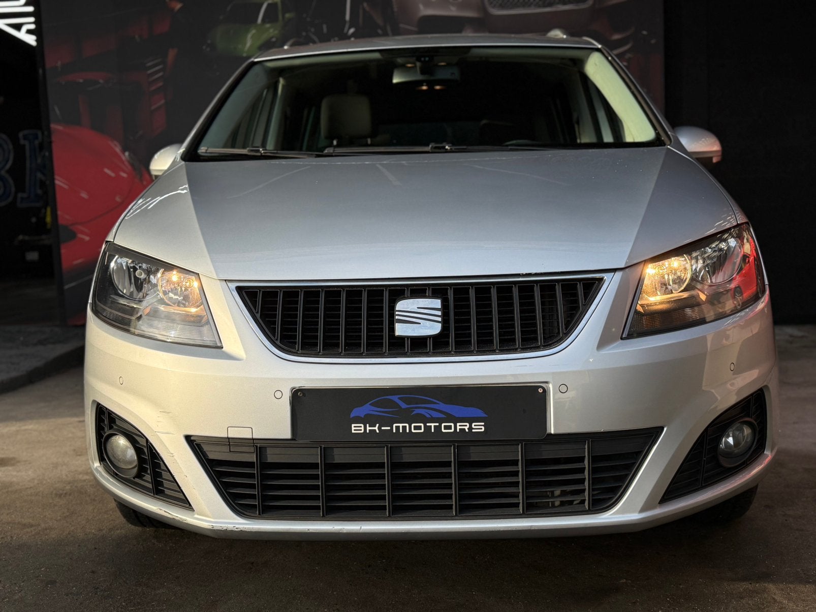 Seat Alhambra 2.0 TDI 7 plaats, Autos, Achat, Entreprise, 7 places, Noir