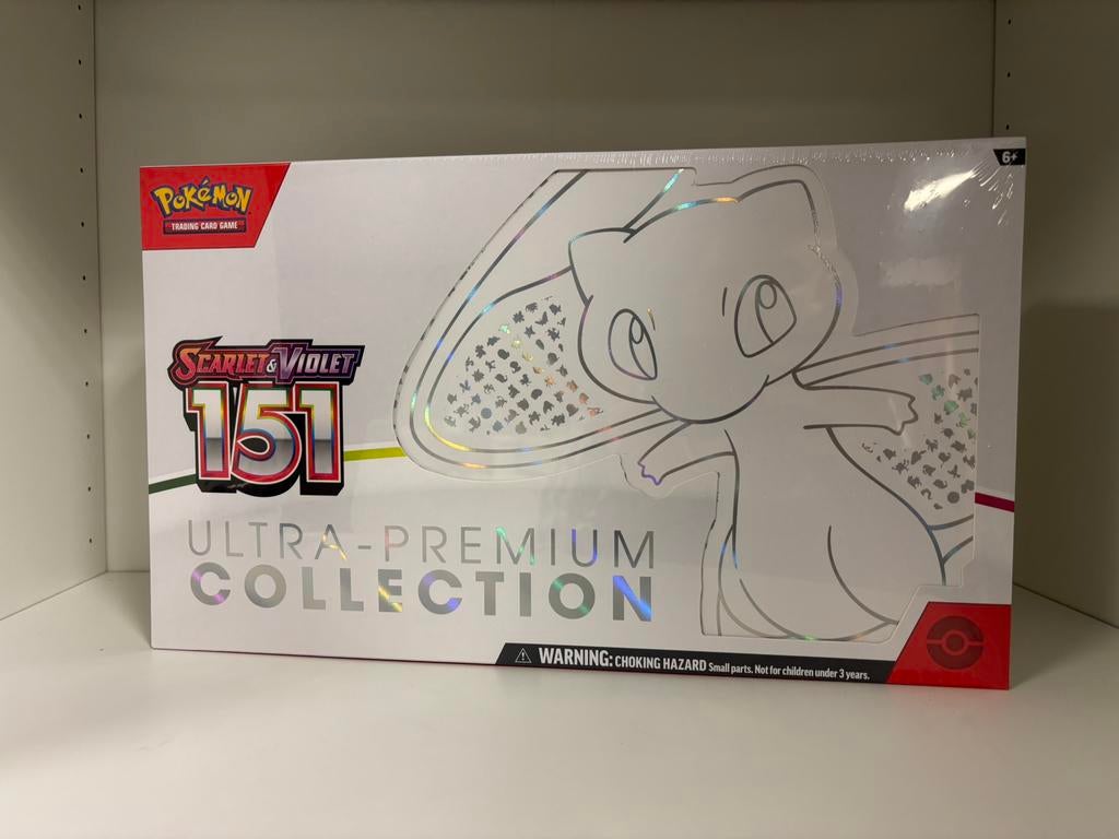Pokémon: 151 Ultra Premium Collection (sealed), Ophalen, Nieuw, Overige typen, Foil