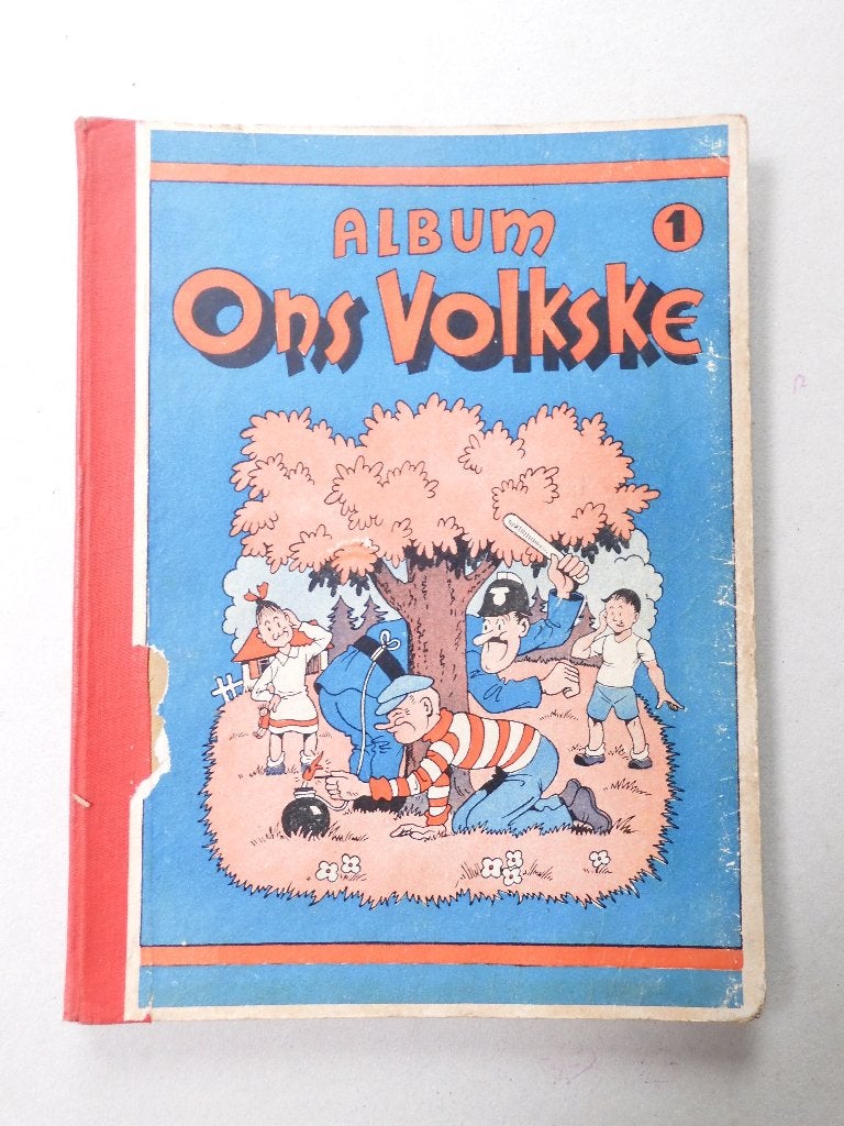 Bundel Ons Volkske 1 - weekbladen 1951 - Willy Vandersteen, Boeken, Gelezen, Eén stripboek, Ophalen of Verzenden, Verschillende auteurs