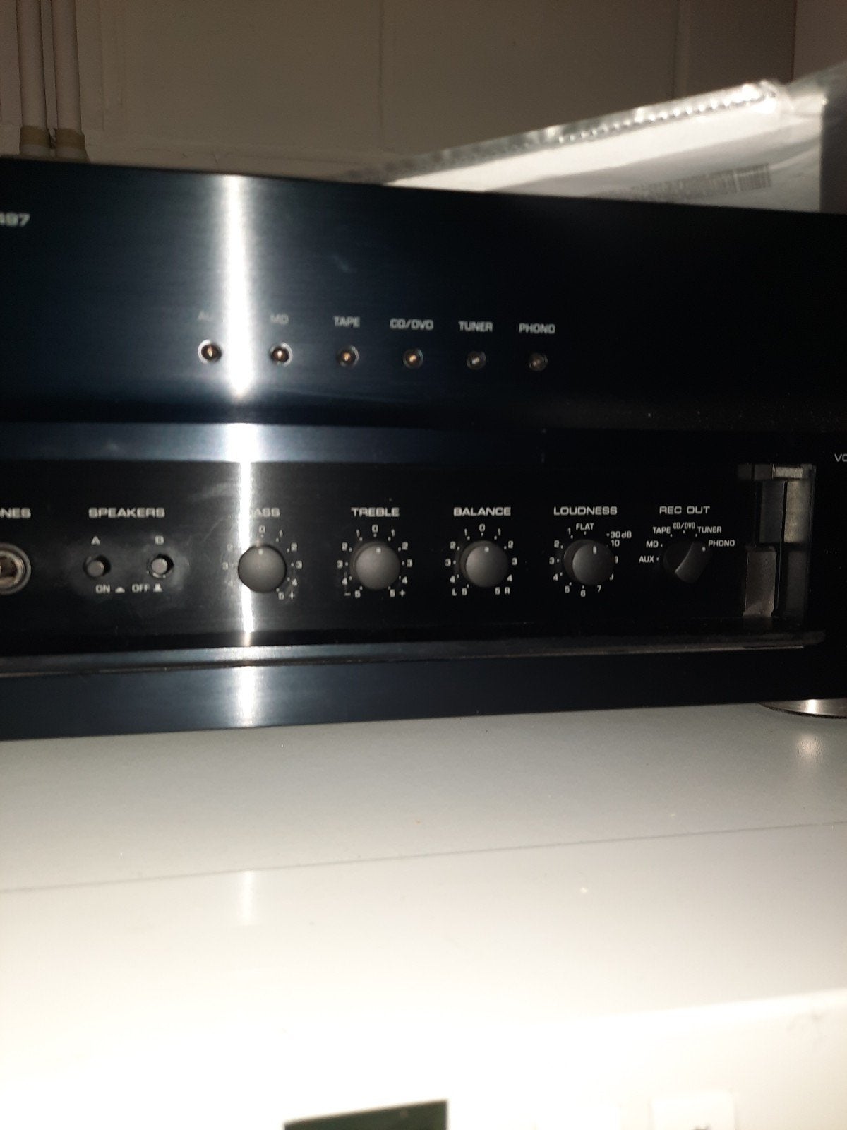 Yamaha versterker AX-497 in goede staat, Muziek en Instrumenten, Ophalen