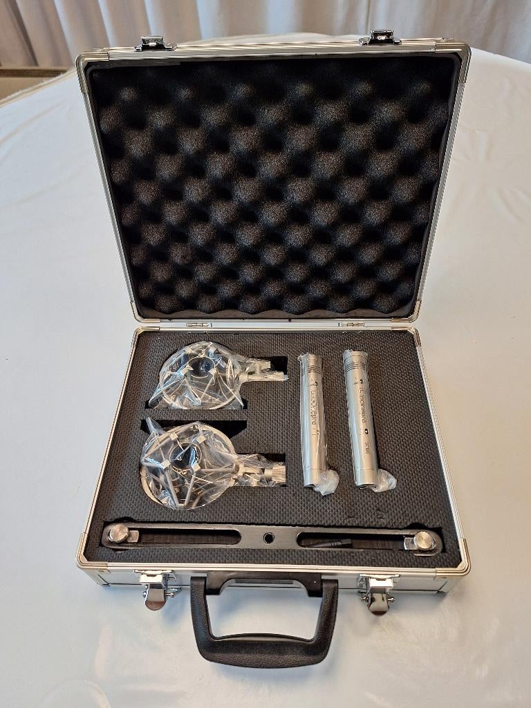 Set de 2 microphones T.BONE (FEILO) SC-180 - "Stereoset", Musique & Instruments, Enlèvement ou Envoi, Neuf, Micro studio