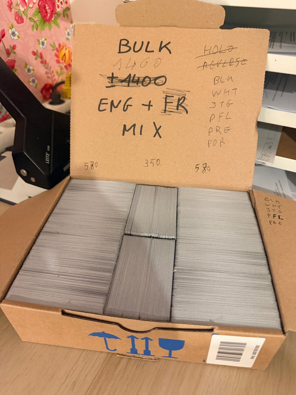 1400-tal kaarten Bulk diverse series, Enlèvement, Comme neuf