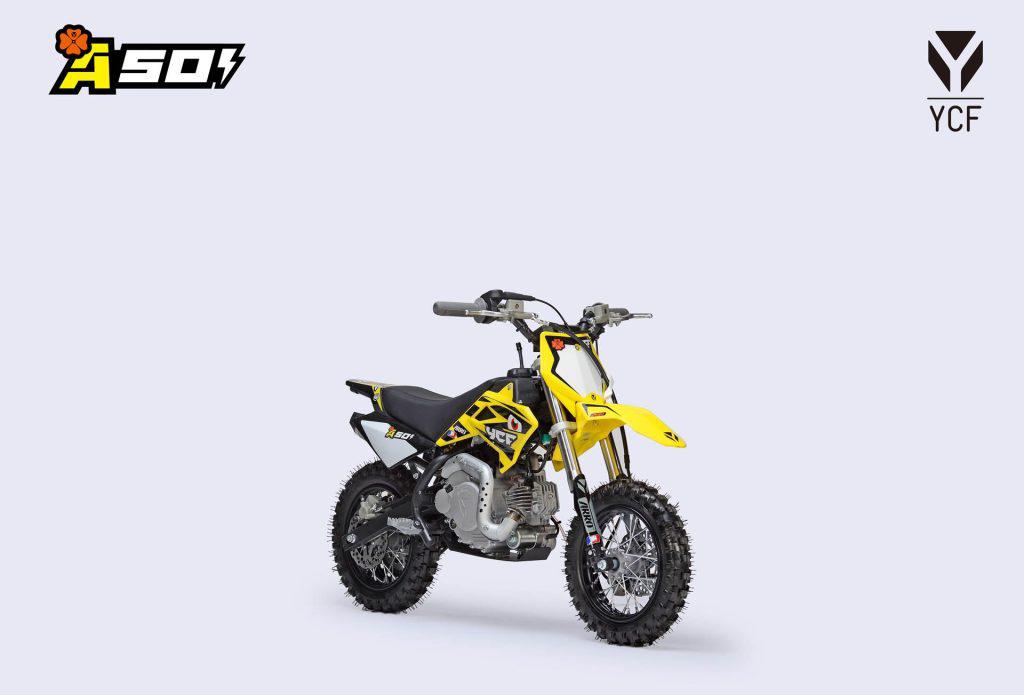 YCF 50 kids crosser, elektrische start, Vélos & Vélomoteurs, Mini Bikes, Midi Bikes & Pit Bikes, Neuf, Dirt Bike, Enlèvement