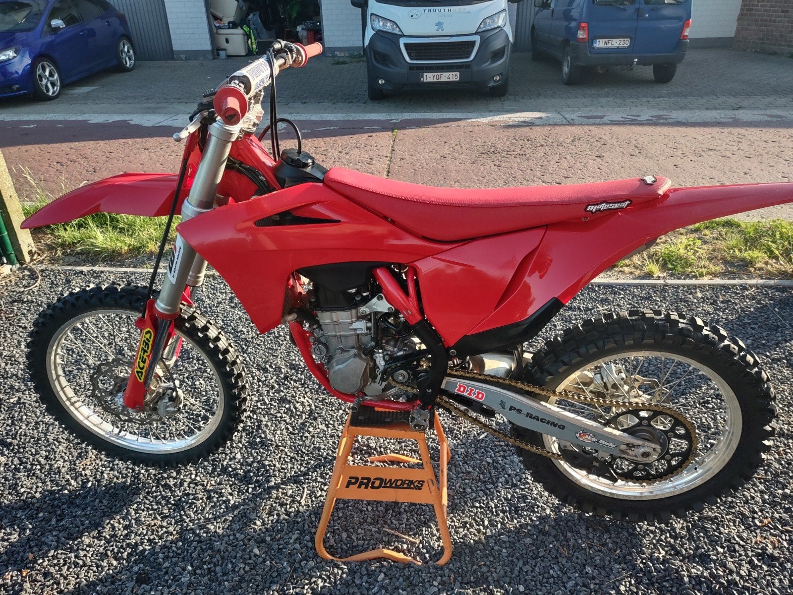GasGas MC450F 2022., Ophalen