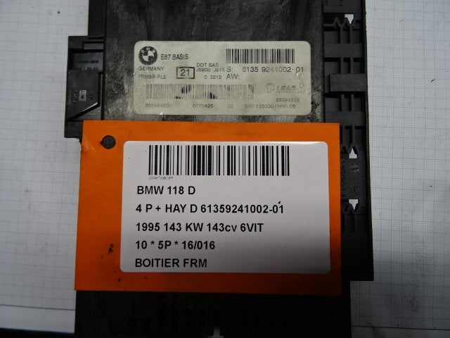 ORDINATEUR GESTION ECLAIRAGE 1 serie (E81) (61359241002-01), Utilisé, BMW