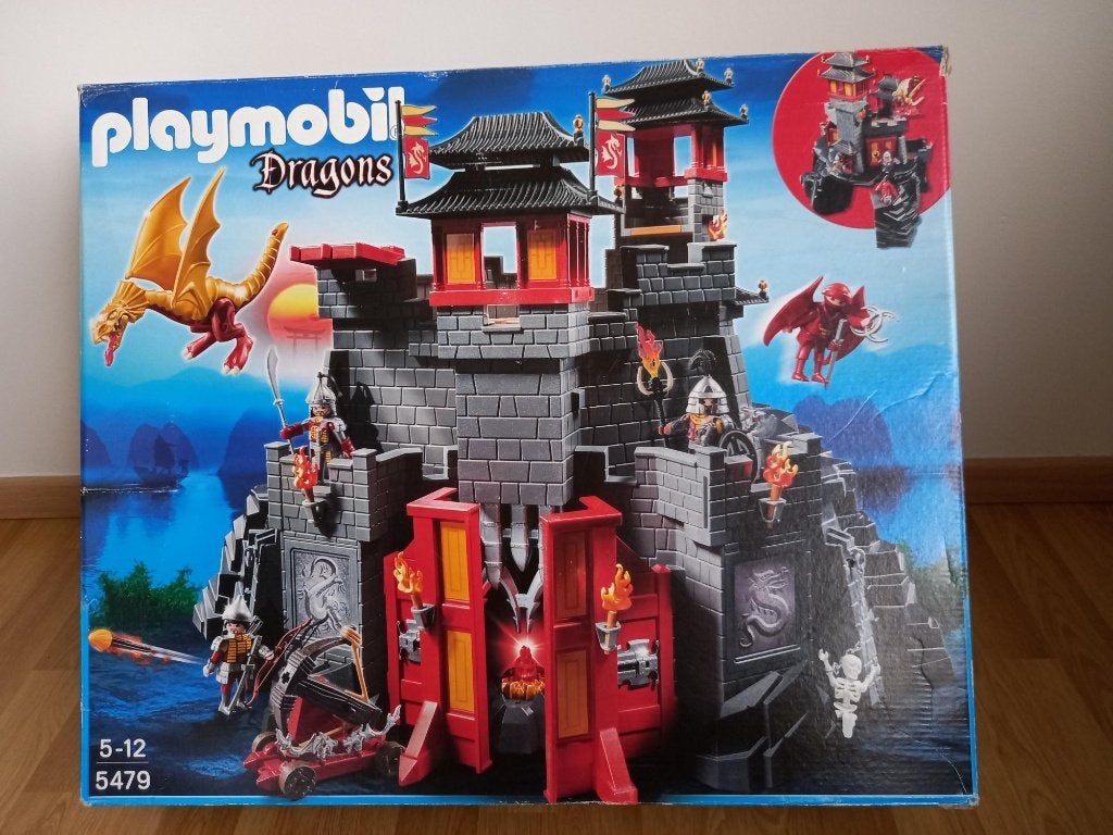 Playmobil draken pakket (7 sets), Kinderen en Baby's, Complete set, Ophalen of Verzenden, Zo goed als nieuw, Kasteel/Fort