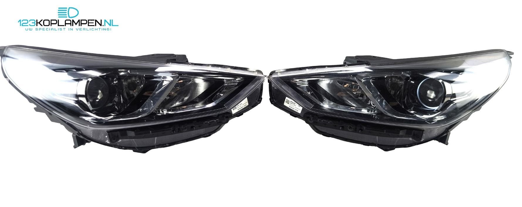 Hyundai i30 3 Facelift koplampen links rechts, Gebruikt, -, -, Ophalen of Verzenden