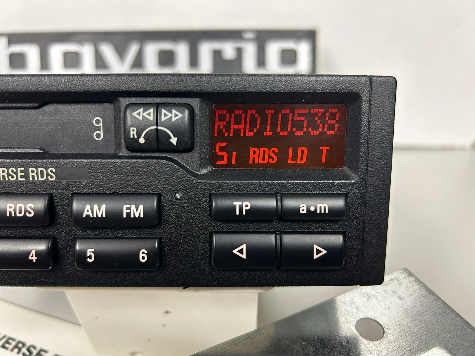 BMW Reverse RDS. E30 E28 E34 E36 E32 Z1 Z3 Z4, Enlèvement ou Envoi, Utilisé