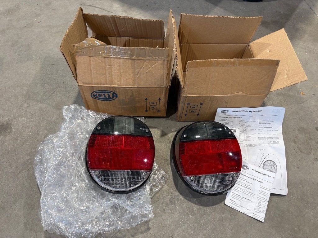 Hella achterlichten smoked VW Kever NIEUW, Auto-onderdelen, Verlichting, Ophalen of Verzenden, Nieuw, Volkswagen