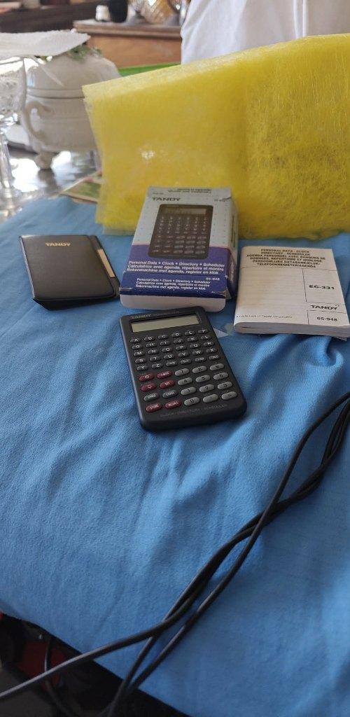 rekenmachine databank Tandy EC-331 vintage, Ophalen of Verzenden, Tandy