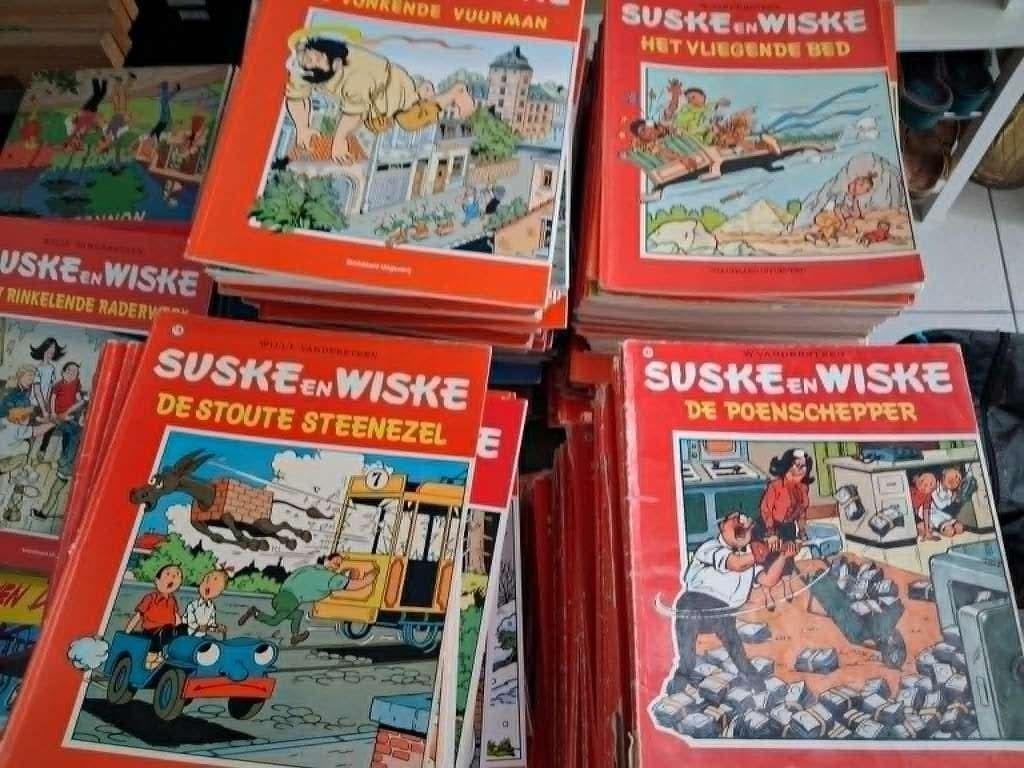 329 stripverhalen + speciale uitgaves Suske & Wiske, Boeken, Meerdere stripboeken, Ophalen, Gelezen, Willy Vandersteen