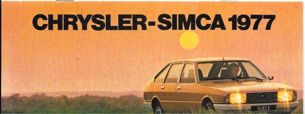 SIMCA  1977, Enlèvement ou Envoi, Comme neuf, Autres marques