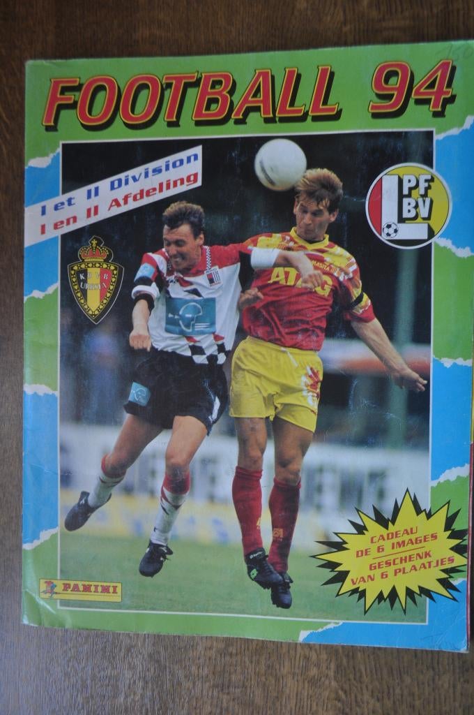 PANINI COMPLEET ALBUM FOOTBALL 1994, Enlèvement ou Envoi, Utilisé, Plusieurs autocollants