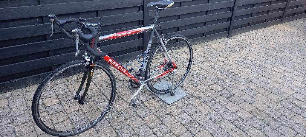 koersfiets Eddy Merckx, Fietsen en Brommers, Fietsen | Racefietsen, 28 inch, Gebruikt, Aluminium, Meer dan 20 versnellingen