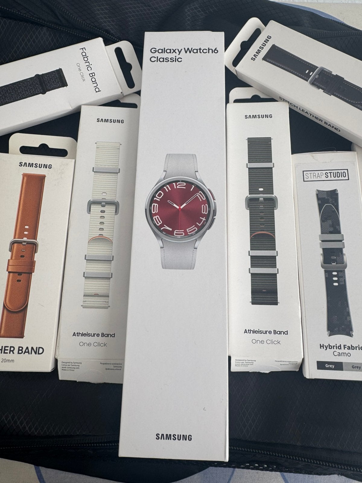 Samsung Galaxy Watch 6 - Classic - Nieuwstaat +Extra bandjes, Handtassen en Accessoires, Smartwatches, Ophalen of Verzenden, Zo goed als nieuw