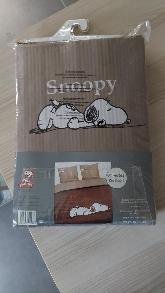 2 persoonsdekbed SNOOPY, Huis en Inrichting, Ophalen, Dekbedovertrek