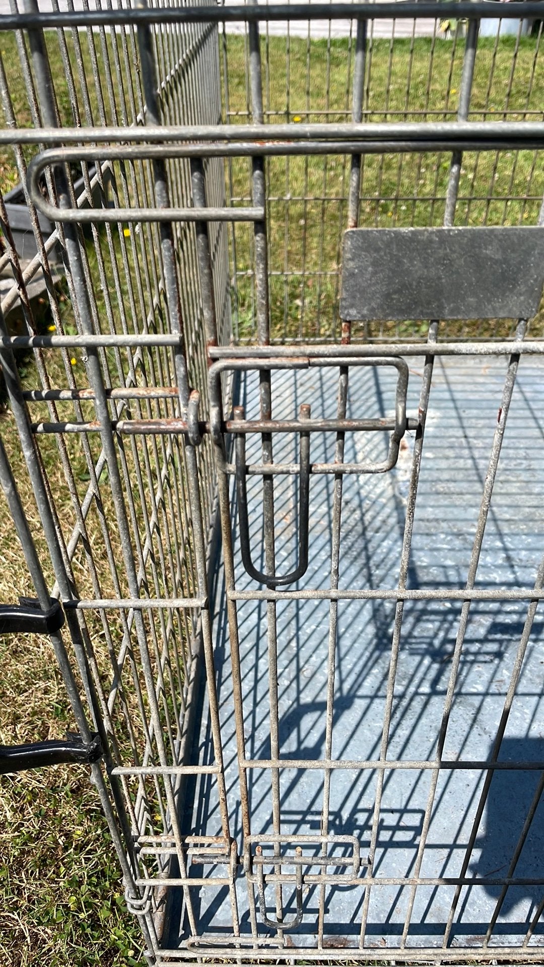 grote hondenbench, Dieren en Toebehoren, Hondenhokken, Gebruikt, 65 tot 100 cm, 75 tot 110 cm, Ophalen