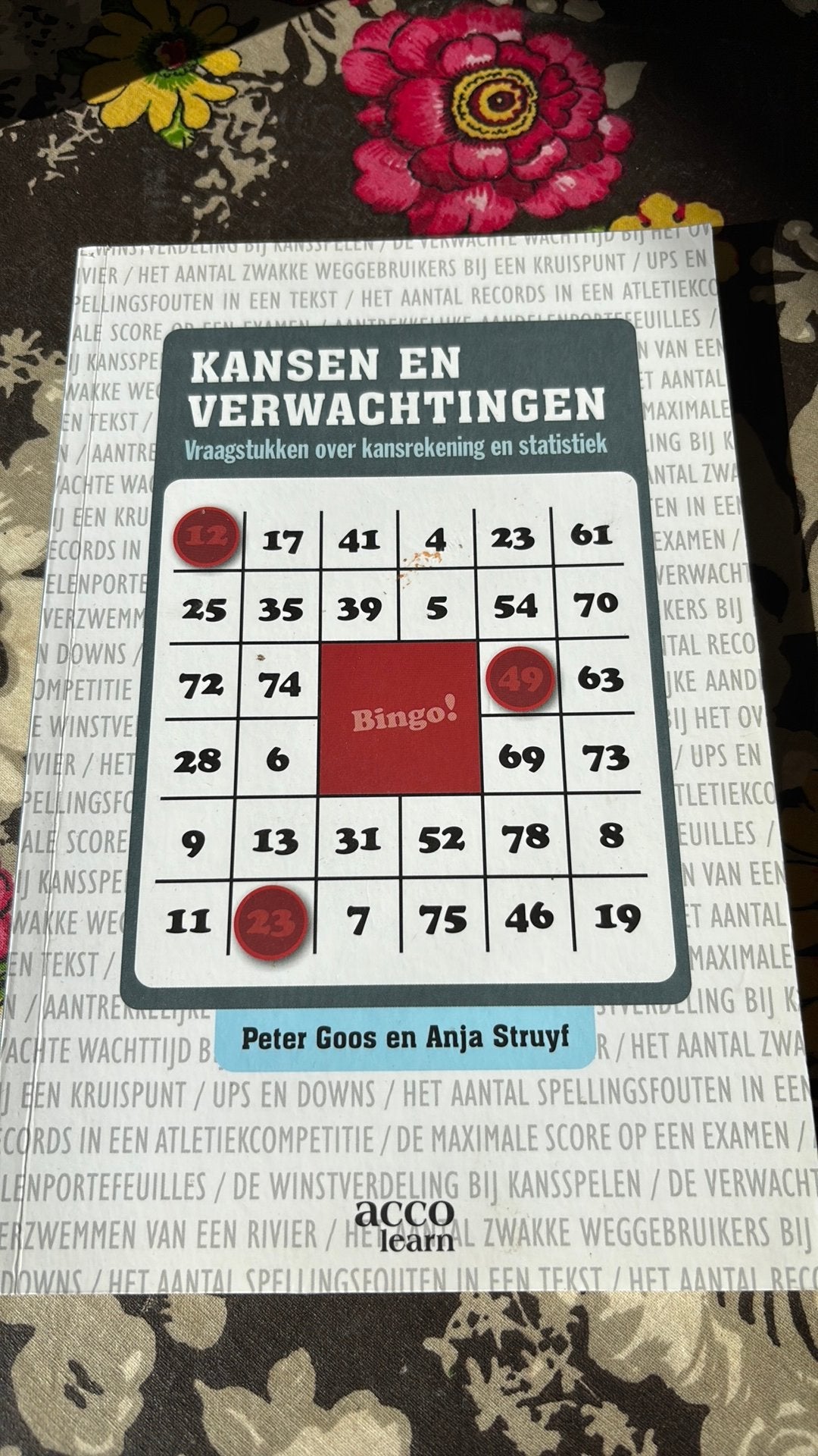 Peter Goos - Kansen en verwachtingen, Ophalen of Verzenden, Peter Goos; Anja Struyf