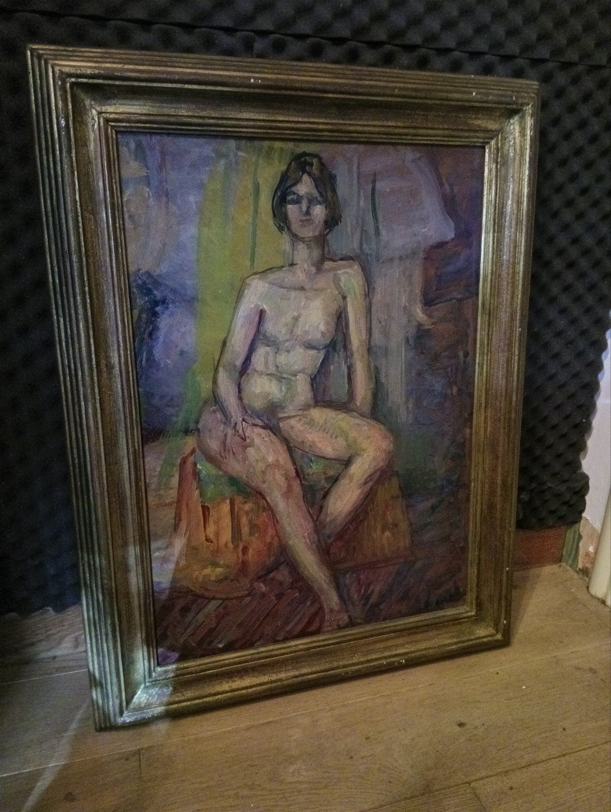 schilderij van D. Avikan, Antiek en Kunst, Kunst | Schilderijen | Klassiek, Ophalen