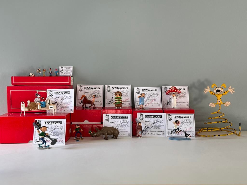 Pixi Gaston set - Marsupilami, Verzamelen, Ophalen of Verzenden