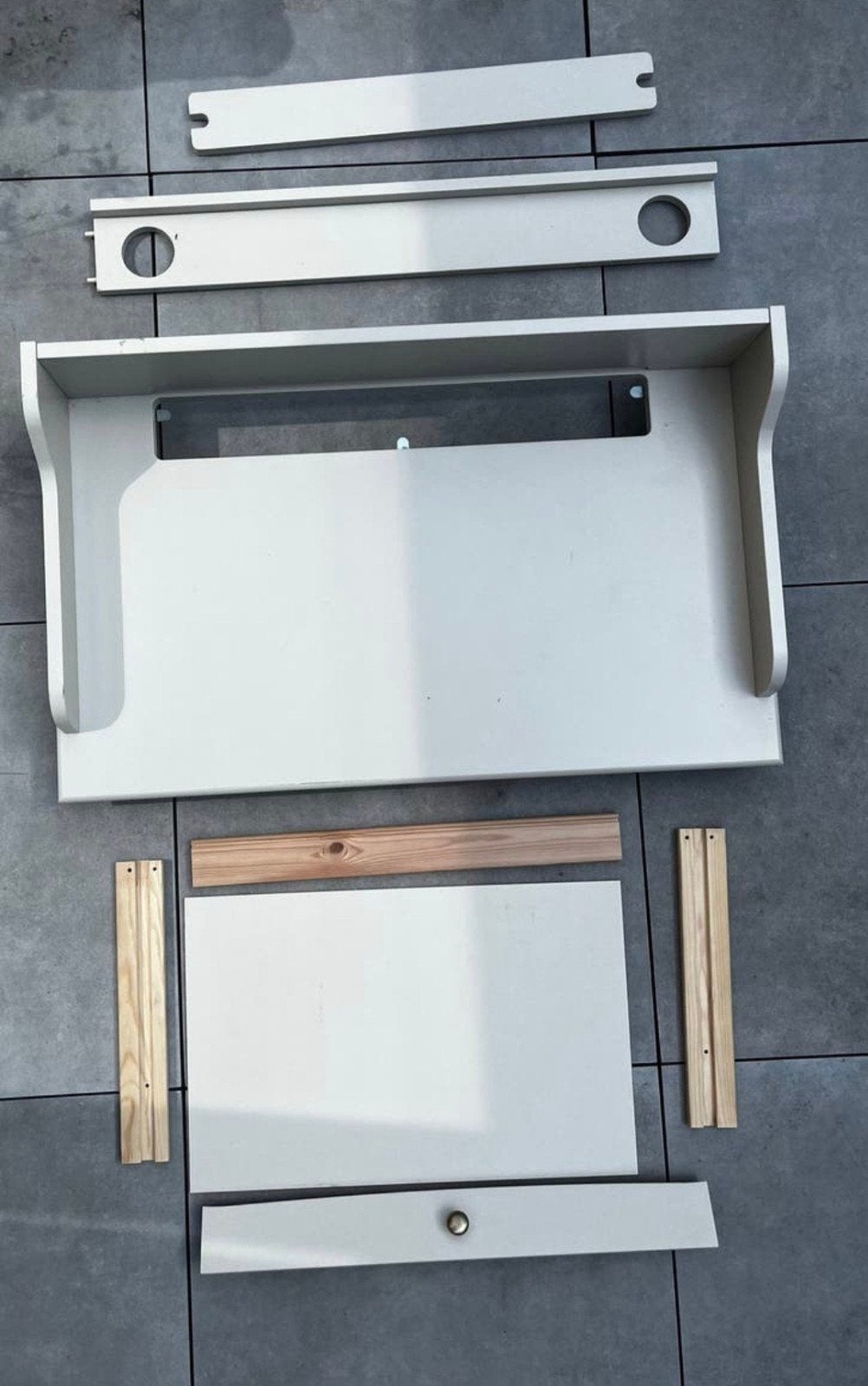 Bureau Ikea Lommarp beige, Huis en Inrichting, Ophalen