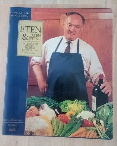 kookboek eten en laten eten herwig van hove, Ophalen of Verzenden, Zo goed als nieuw