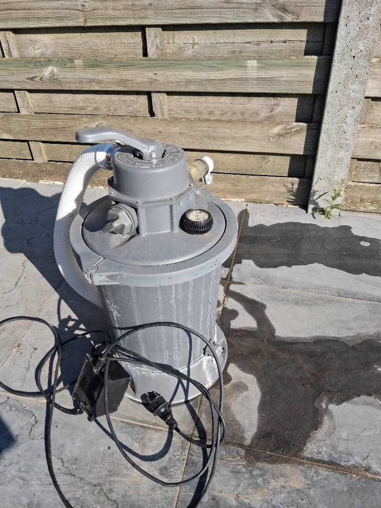 Filter met zwembadtoebehoren, Tuin en Terras, Ophalen, Gebruikt, Filter