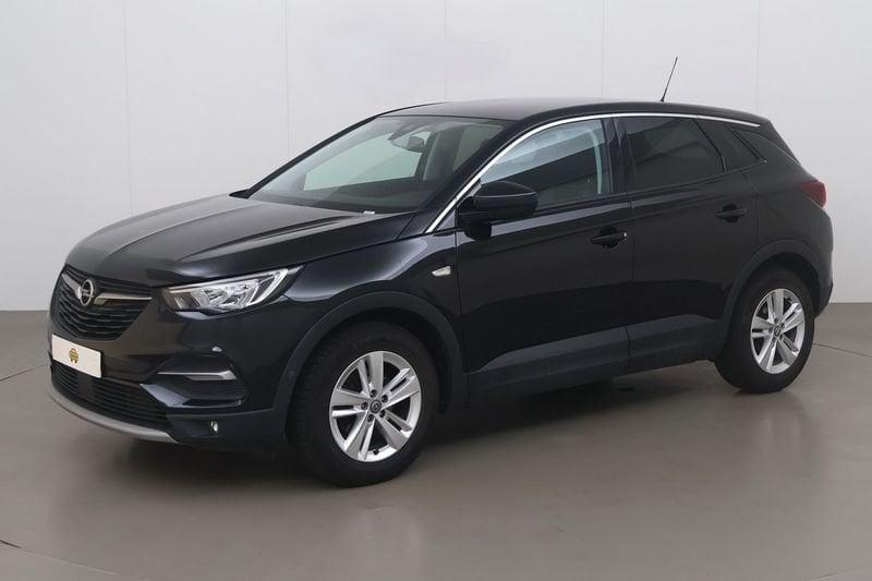 Opel Grandland X turbo ecotec design line ST/ST 130, Auto's, Gebruikt, Overige bekleding, Zwart, 130 pk
