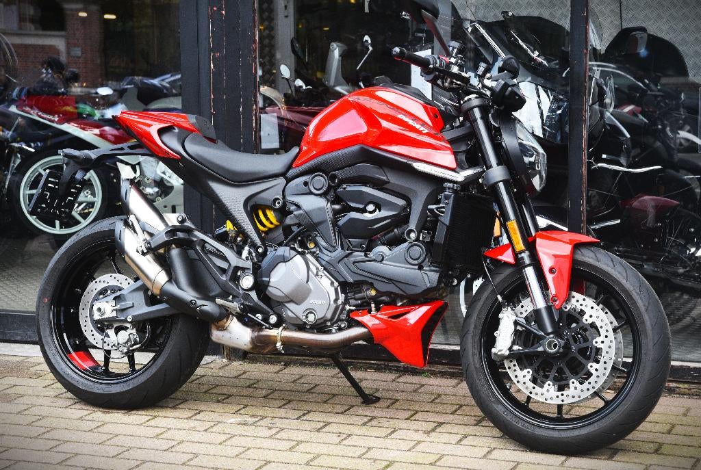 DUCATI MONSTER 937 ***MOTOVERTE.BE***, Motos, Motos | Ducati, Entreprise, Naked bike, 2 cylindres, Quickshifter, Enlèvement