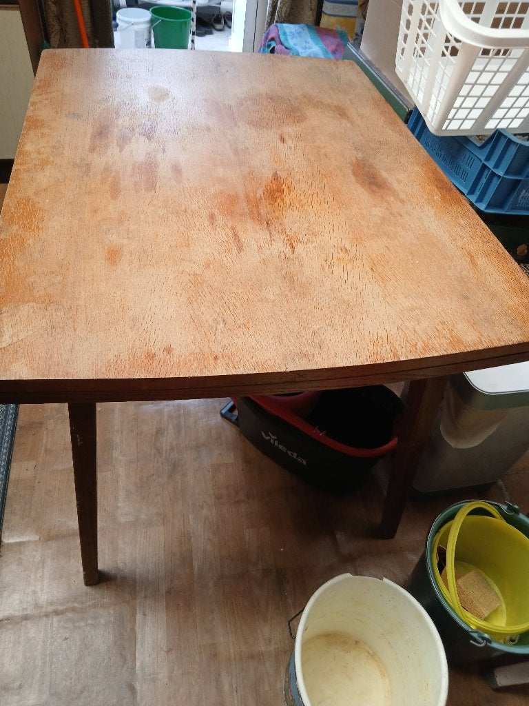 Table vintage en chêne, Enlèvement