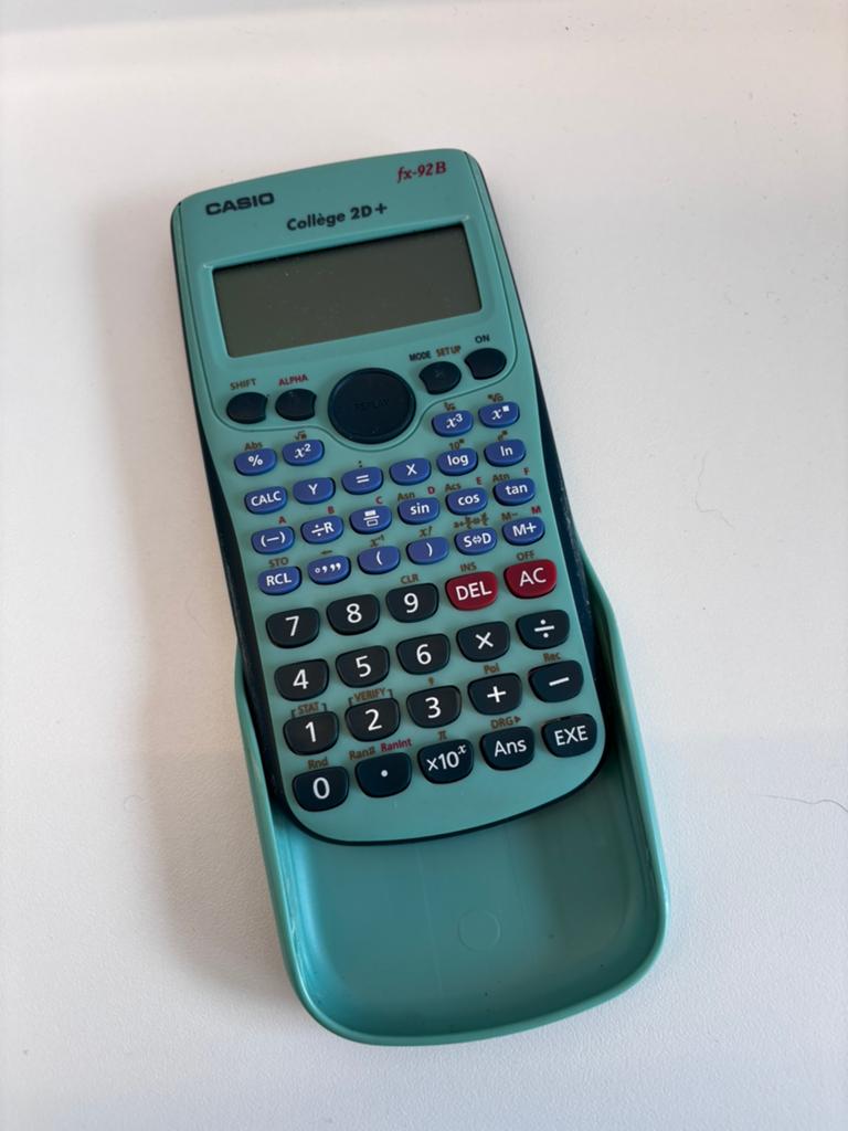 Casio fx-92B Secondaire – Wetenschappelijke rekenmachine, Diversen, Ophalen, Zo goed als nieuw